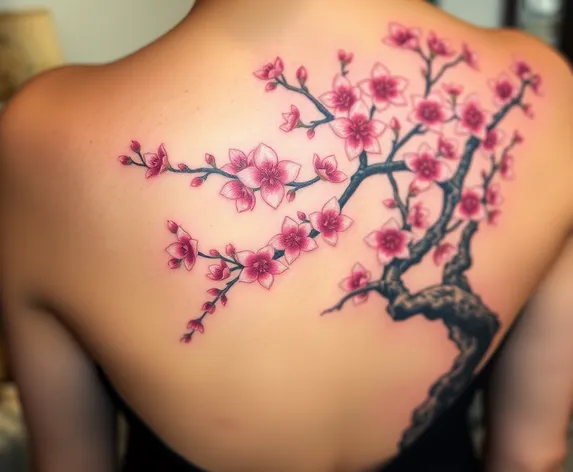 sakura tree tattoo