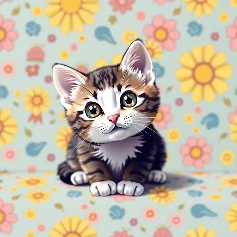 cat wallpaper cute