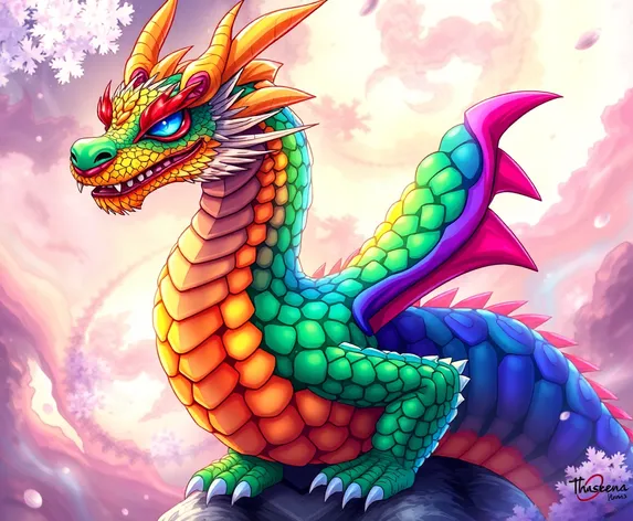 anime dragon male