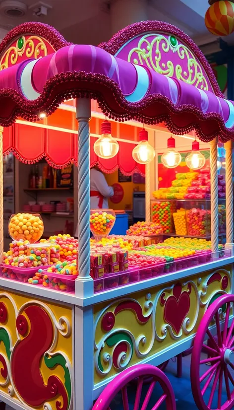 candy cart candy