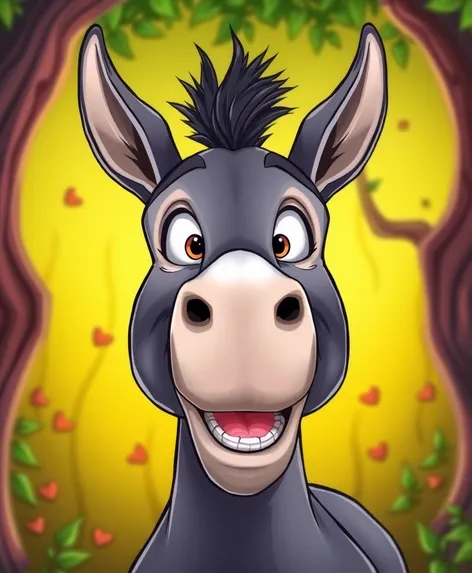 picture of a donkey