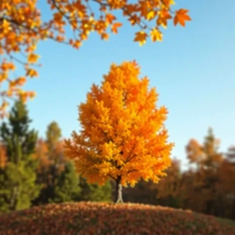 cute fall tree png