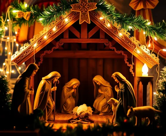 xmas nativity scene