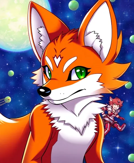 fox mccloud art