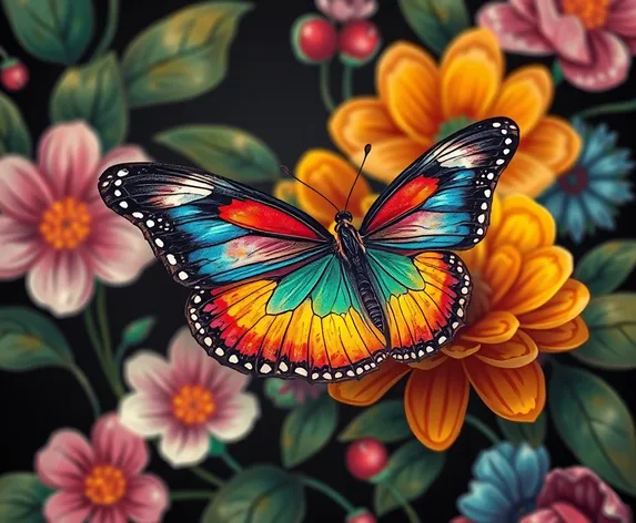 printable butterfly color