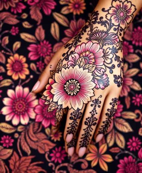 floral henna designs