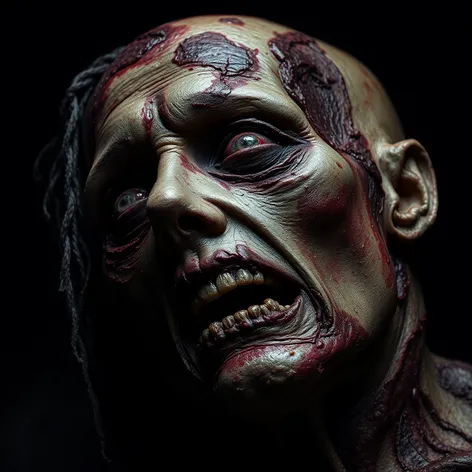 dead corpse makeup effect