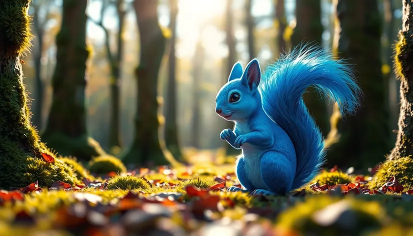 blue squirrel