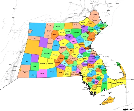 massachusetts counties map