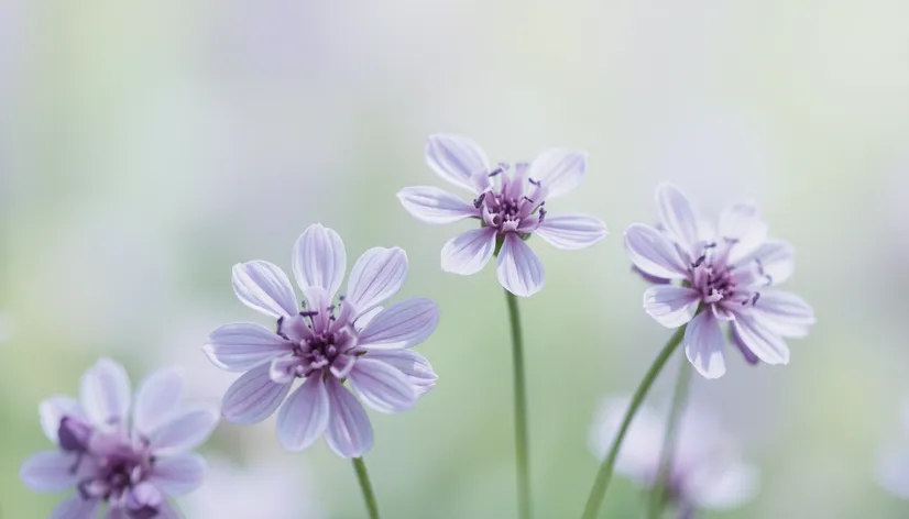 watercolor purple flowers