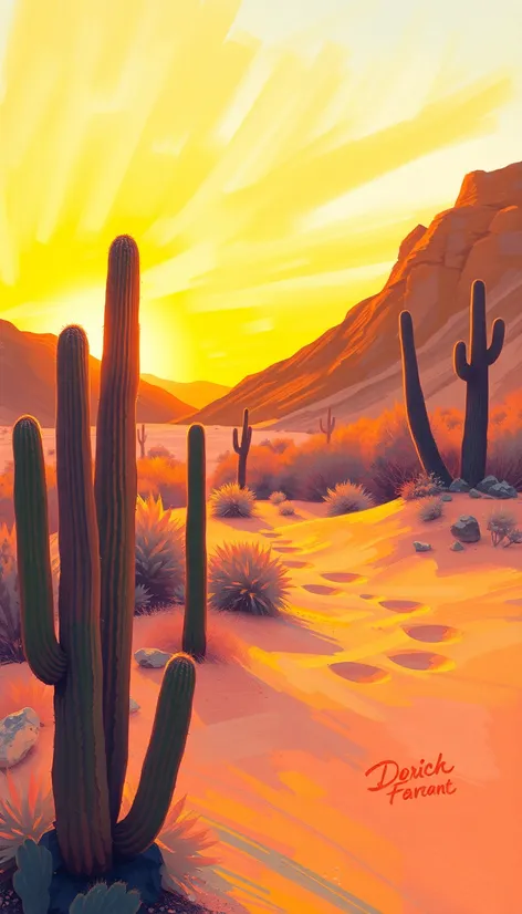 desert painting