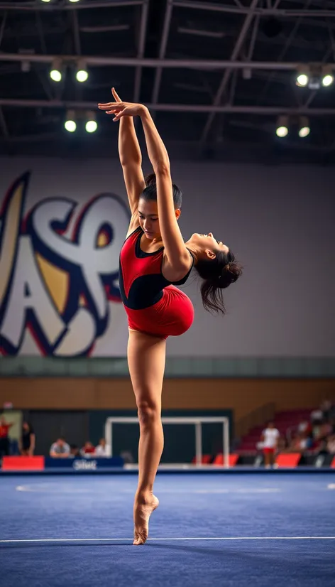 flexible gymnastics move