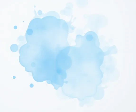 blue watercolor splash