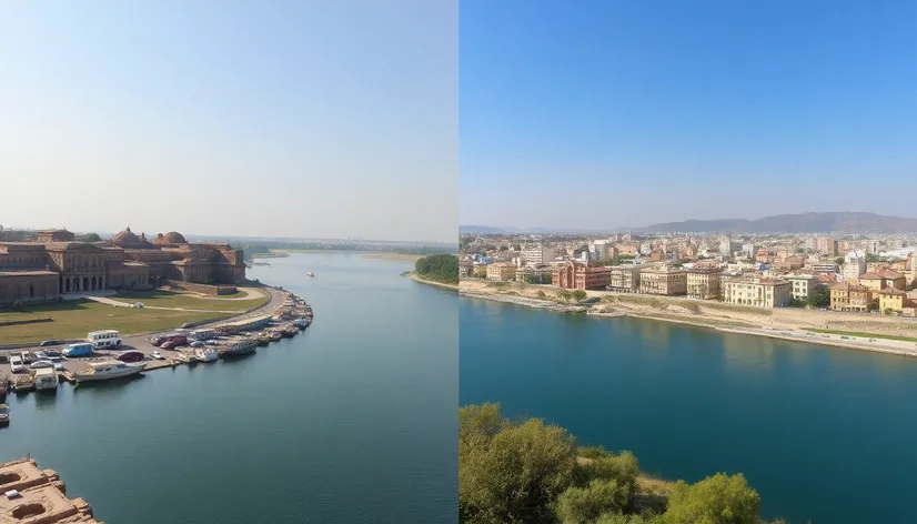 euphrates river before and