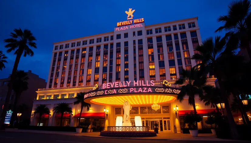 beverly hills plaza hotel