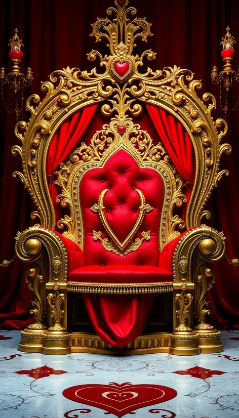 queen of hearts throne