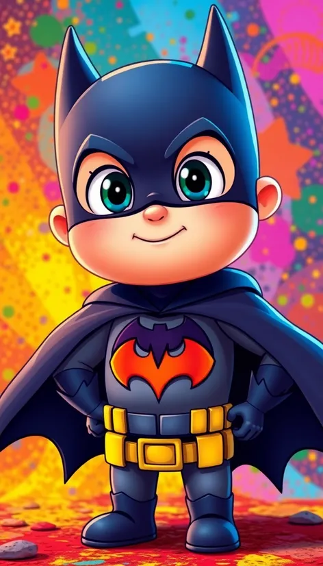 cute cartoon batman