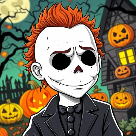 michael myers cartoon