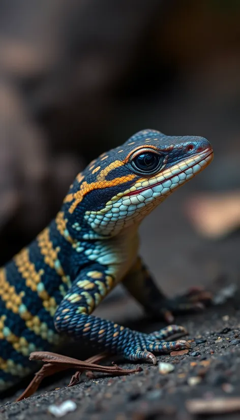 monkey tailed skink