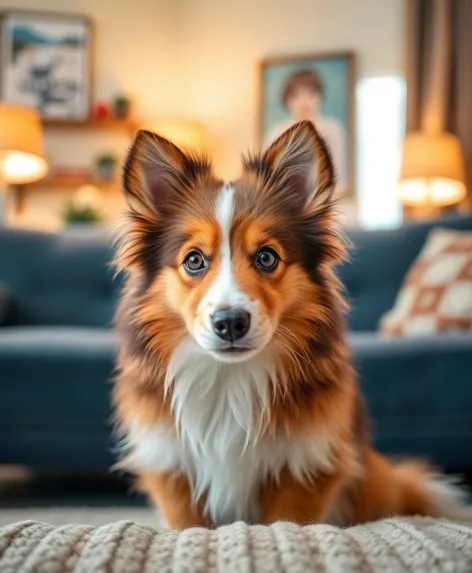 mini sheltie dog