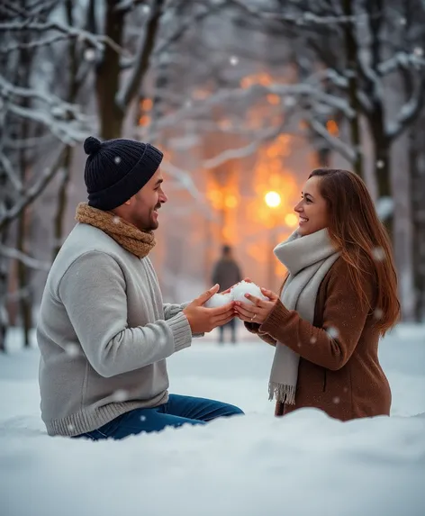 snowball kissing