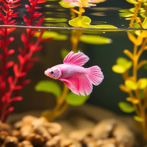 pink betta fish