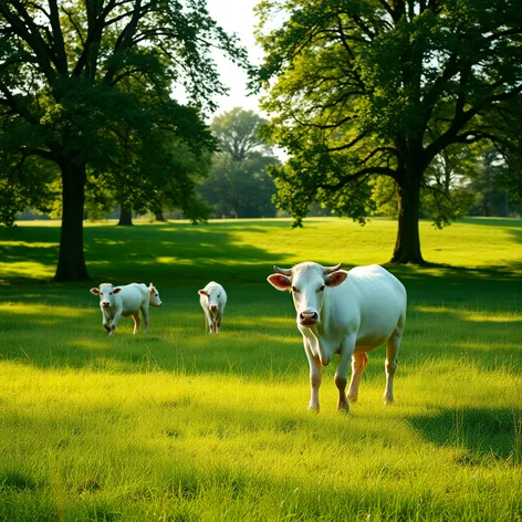 park white cattle