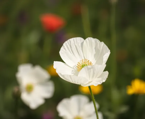 white poppy