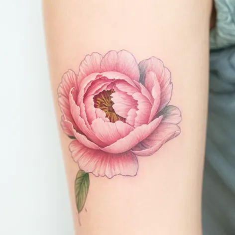 peony tattoo