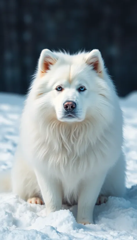 huge white dog