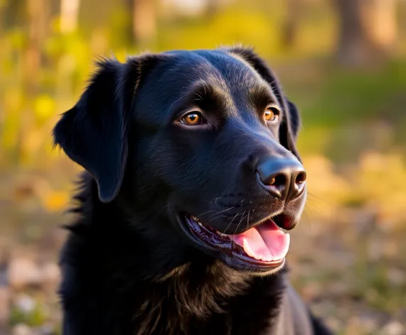 black lab golden retriever