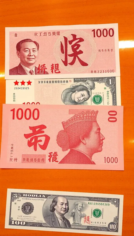 1000 rmb in dollars