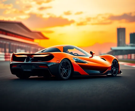 orange mclaren