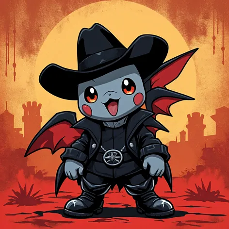 goth cowboy pokemon