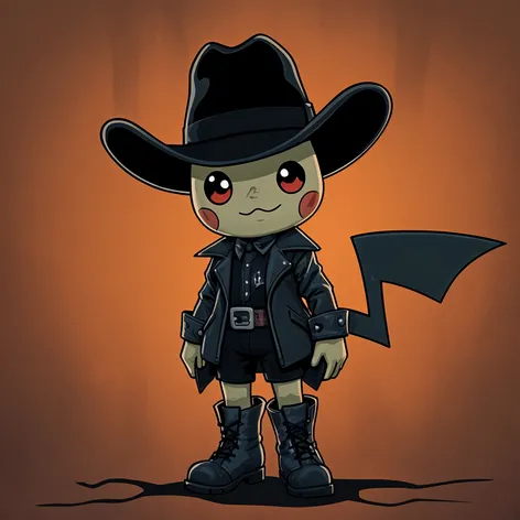 goth cowboy pokemon