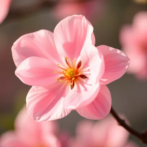 pink blossom flower animated