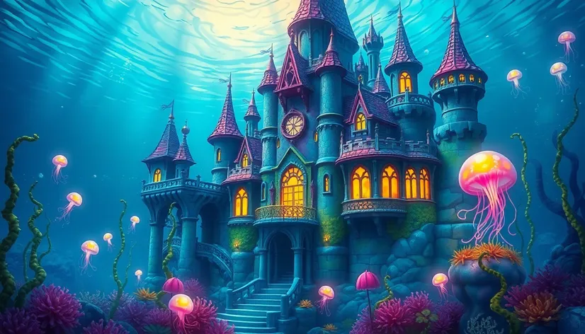 little mermaid castle