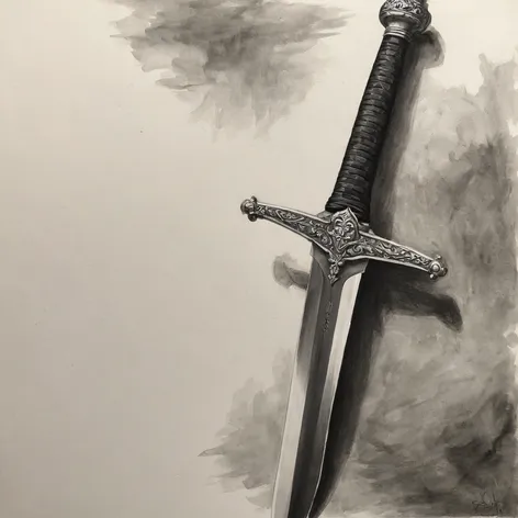 sword drawing