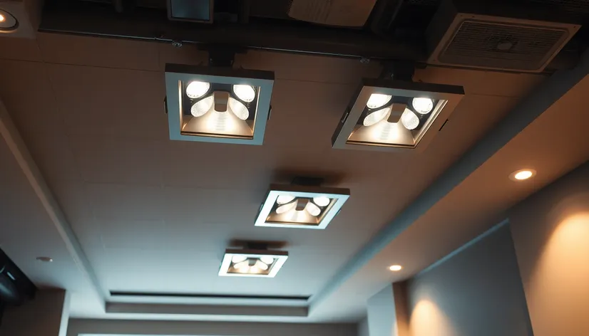 ceiling lights square spot