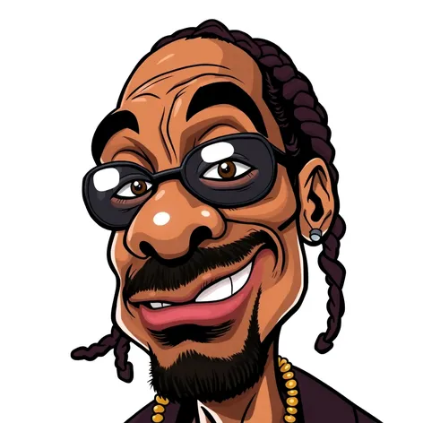 snoop dogg caricature