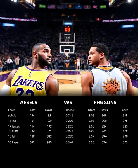 lakers vs phoenix suns