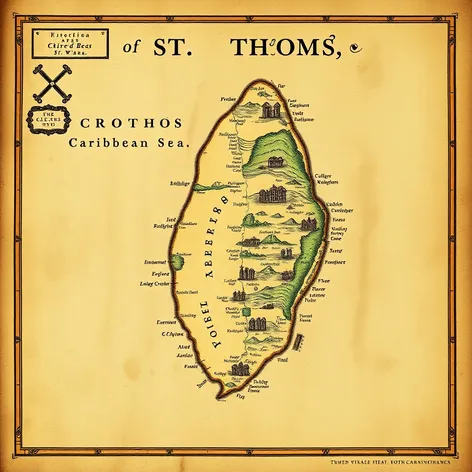 st thomas map