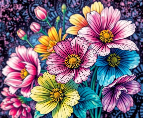 manga flowers