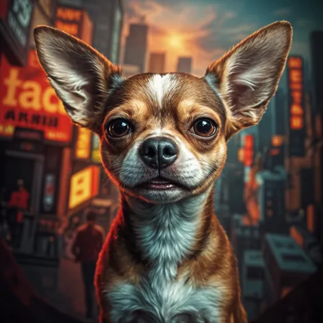 chihuahua angry