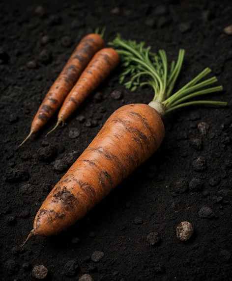 Bloody Carrots Laying In