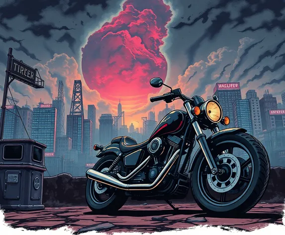 biker art pictures