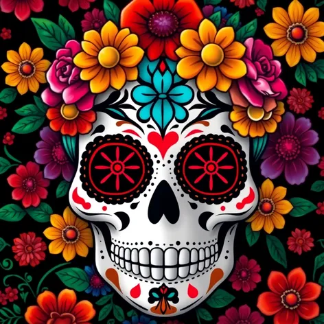 calavera dibujo