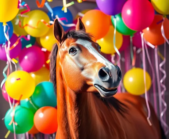 happy birthday from horse