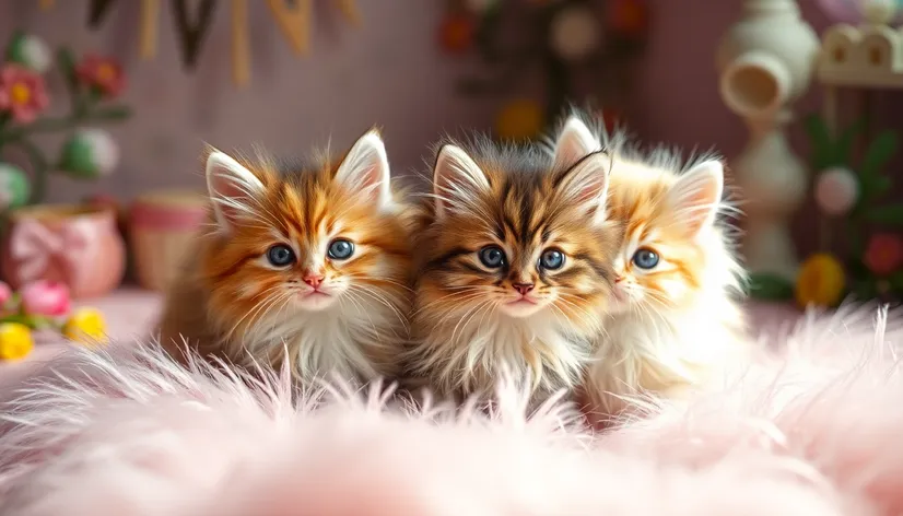 long hair kittens