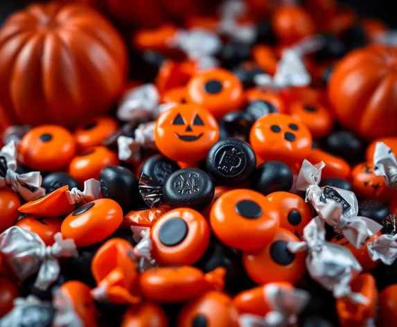 orange and black halloween